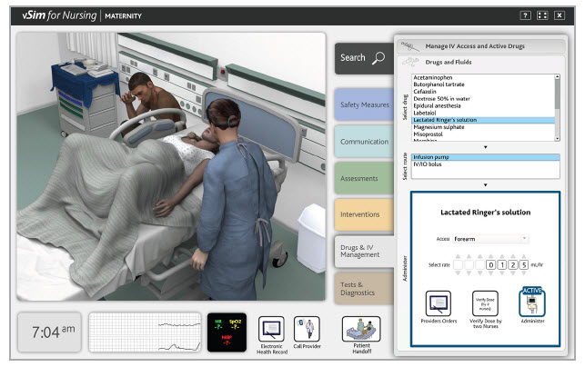 vSim for Nursing maternity