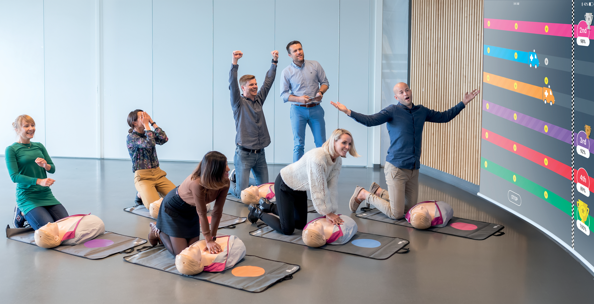 Laerdal Medical188体育直播比分的QCPR竞赛