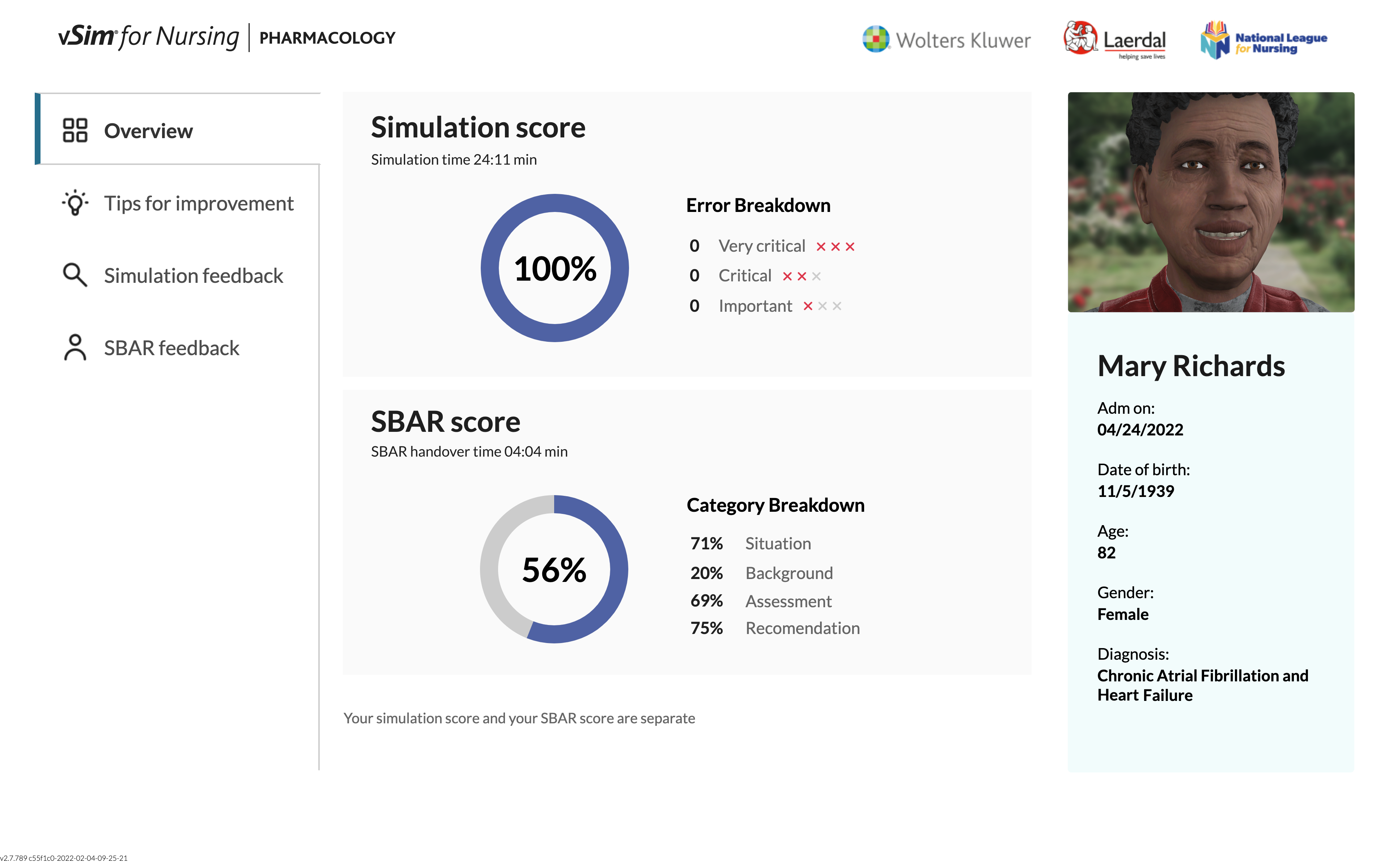 玛丽·理查兹（Mary Richards）反馈桌面