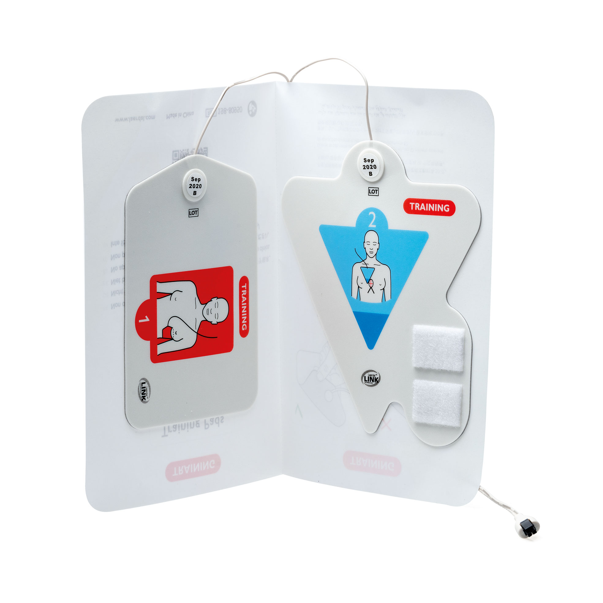 Triangular training pads